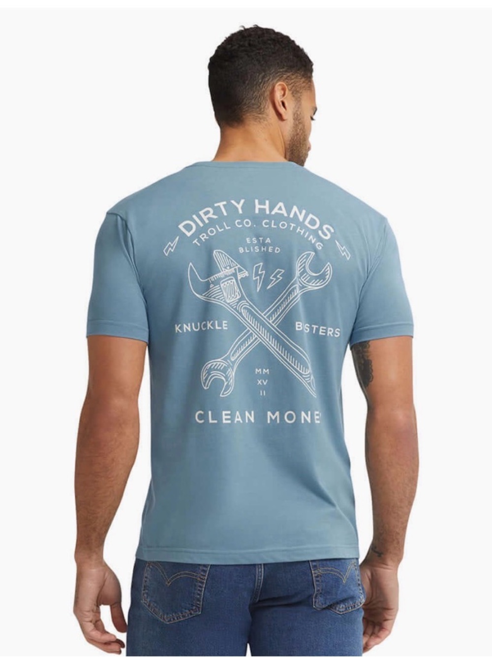 MEN'S DHCM TWISTING WRENCHES T-SHIRT